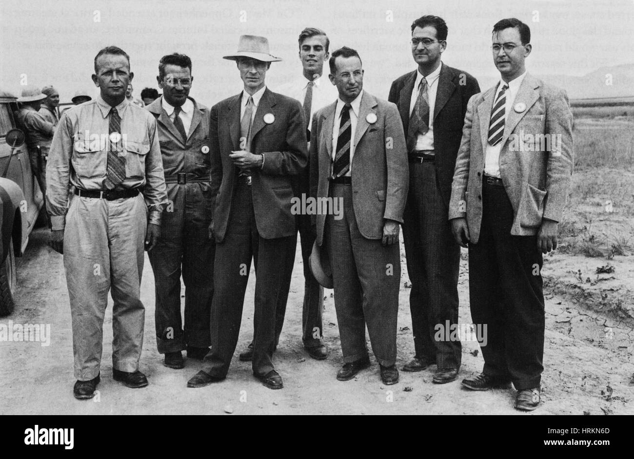 Manhattan Projekt Physiker Stockfoto