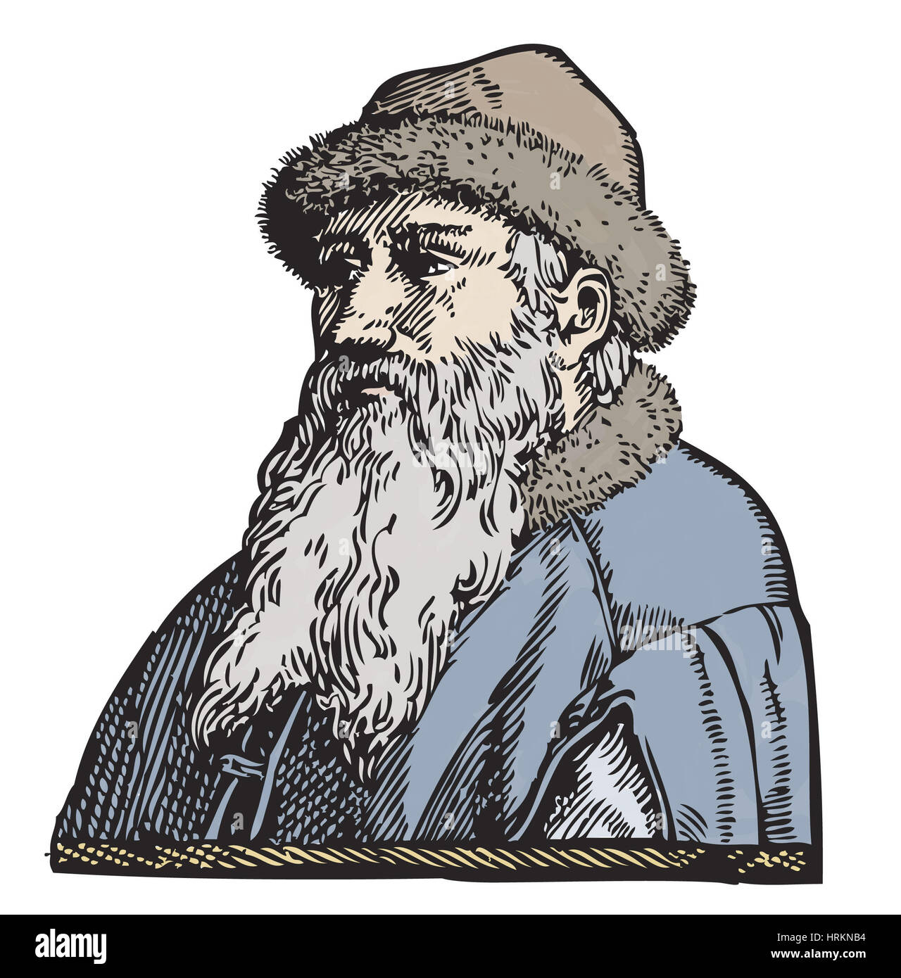 Johannes Gutenberg, deutscher Erfinder und Verleger Stockfotografie Alamy