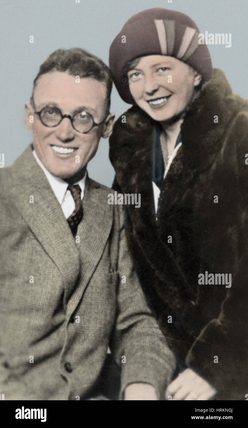 Joseph Mayer und Maria Goeppert-Mayer, 1930 Stockfoto