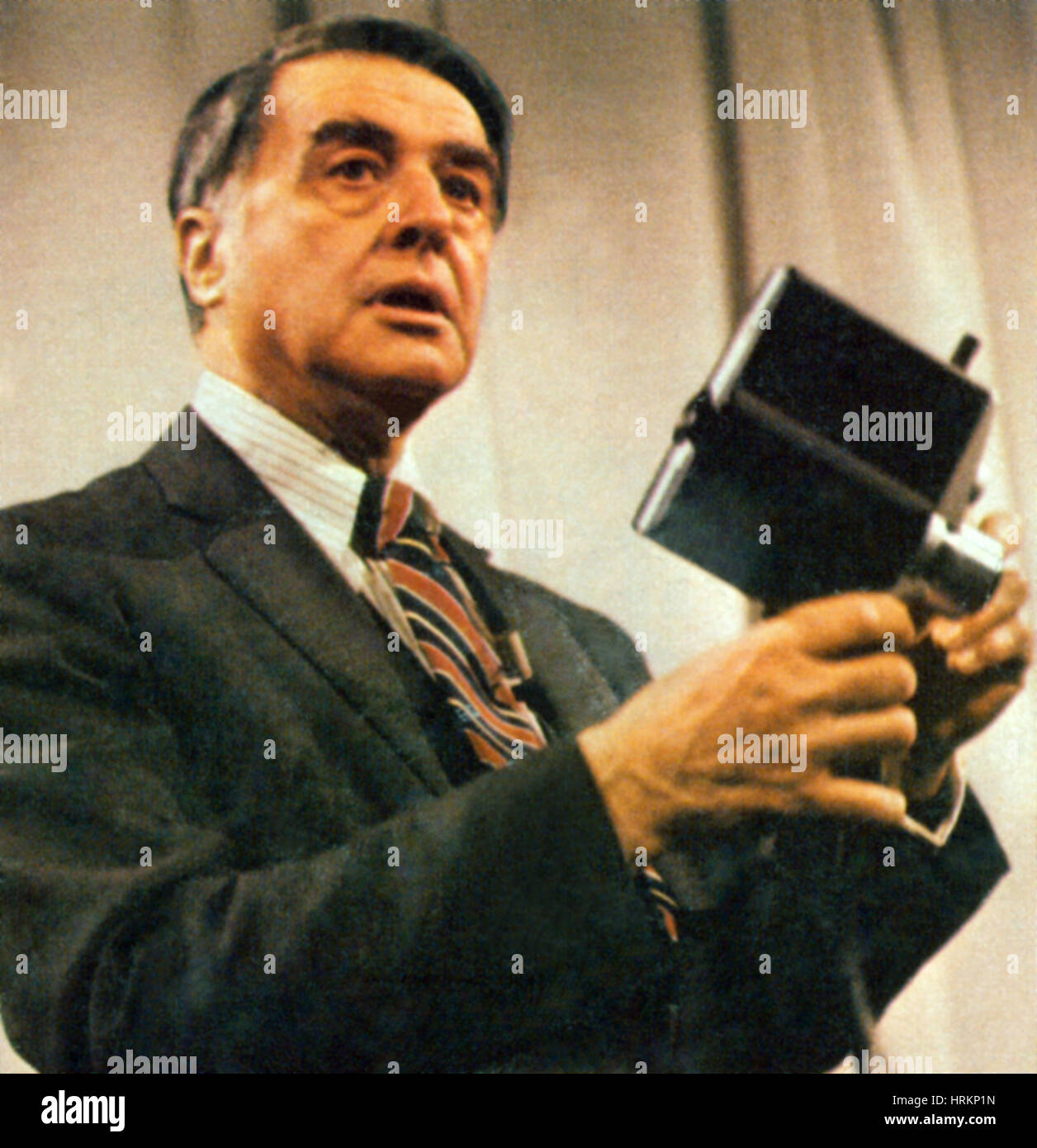 Edwin H. Land, amerikanischer Erfinder Stockfoto
