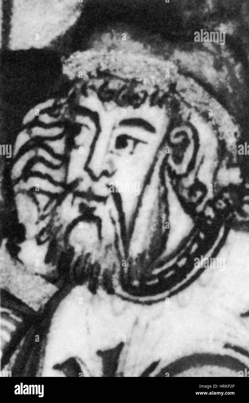 BoÌÇthius, mittelalterlichen Philosophen Stockfoto