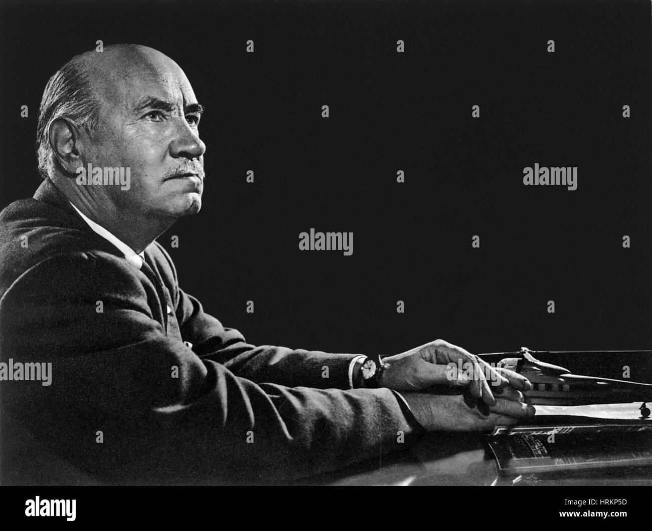 Igor Sikorsky, US-amerikanischer Erfinder Stockfoto