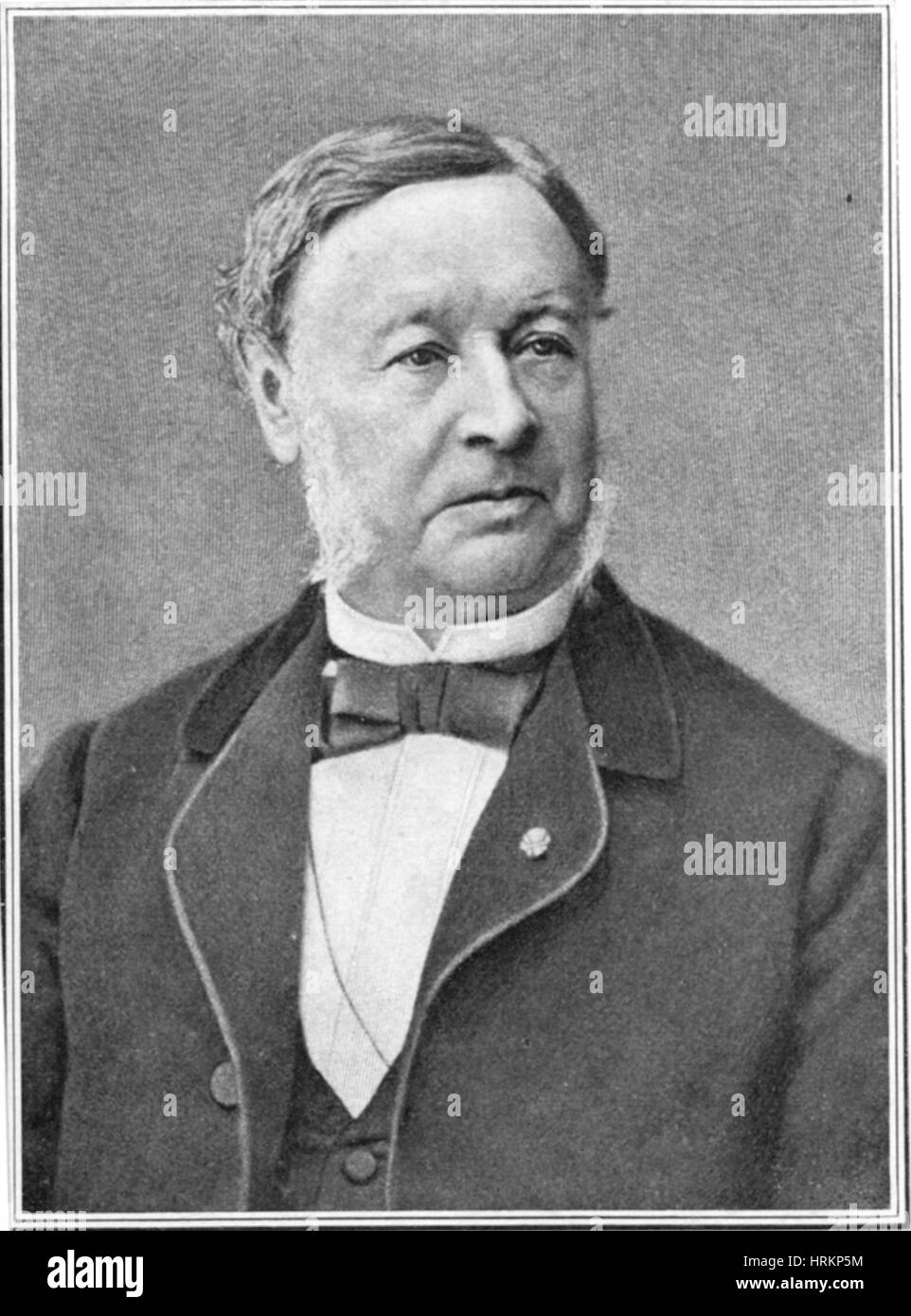 Theodor Schwann, deutscher Physiologe Stockfoto