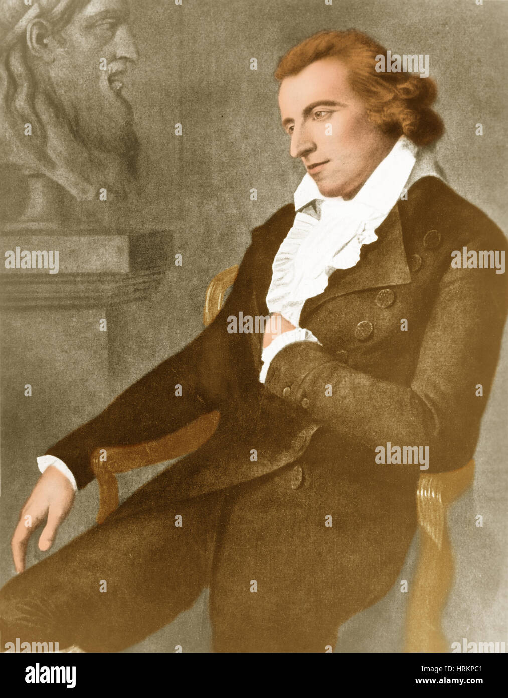 Friedrich Schiller, deutscher Dichter und Philosoph Stockfoto