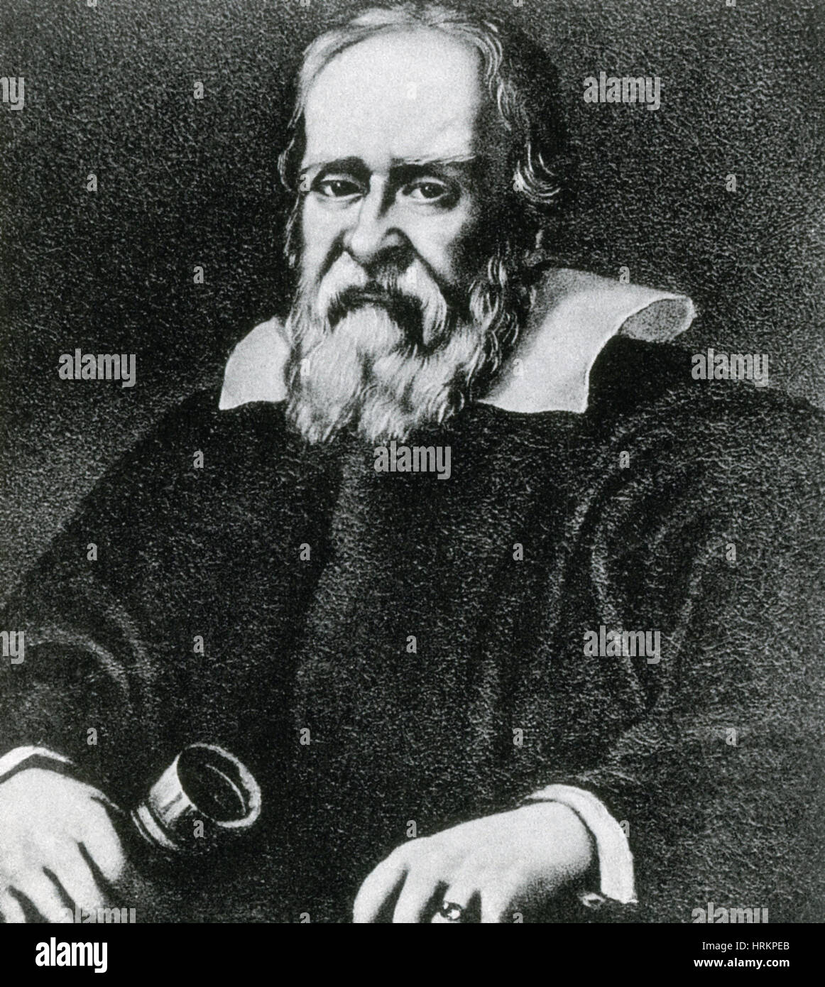 Galileo Galilei, italienischer Universalgelehrter Stockfoto