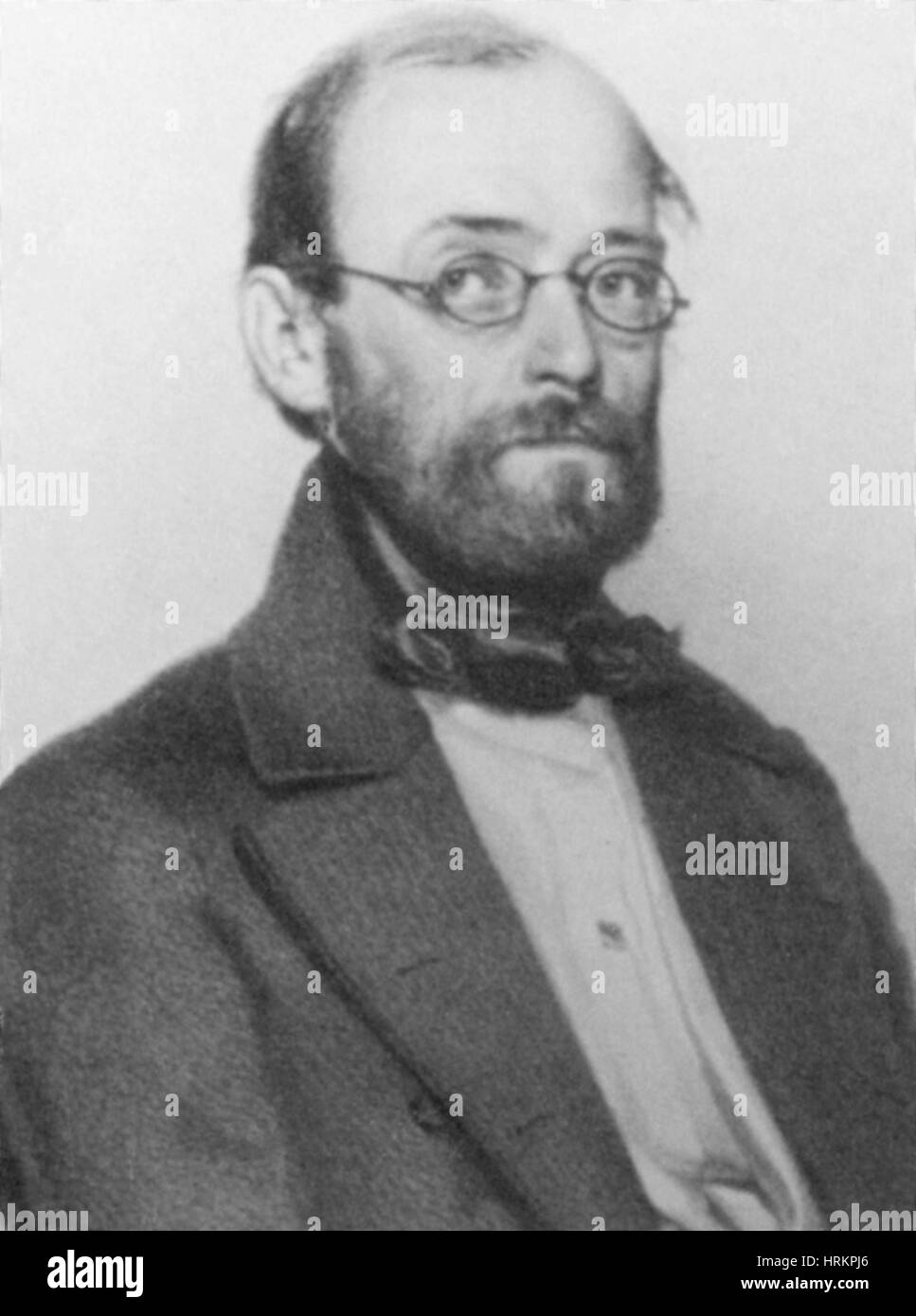 Carl von Rokitansky, österreichischer Pathologe Stockfoto