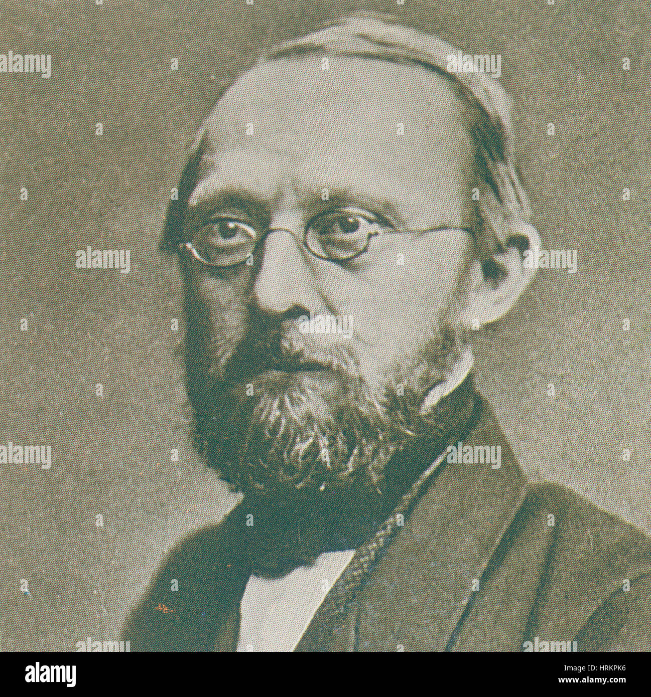 Rudolph Virchow, deutscher Universalgelehrter Stockfoto