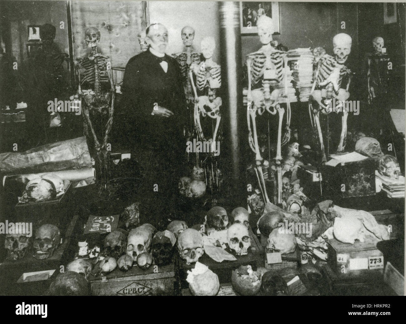 Rudolph Virchow, deutscher Pathologe Stockfoto