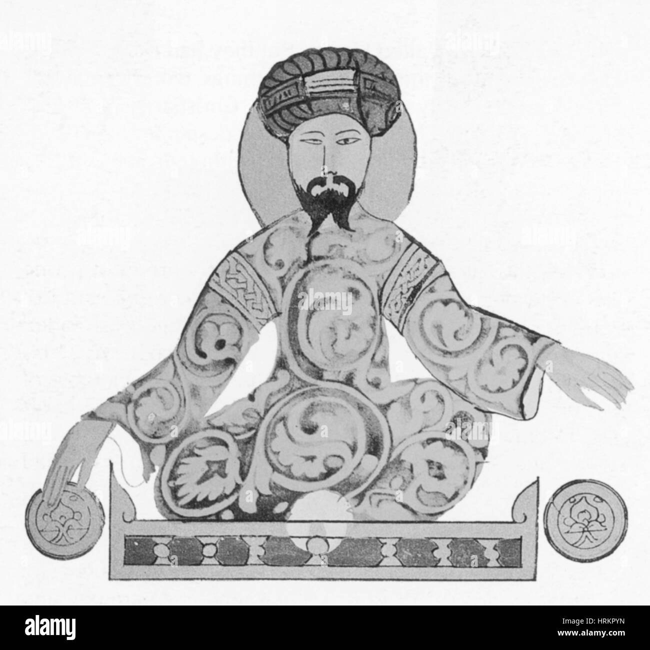 Saladin, Sultan von Ägypten und Syrien Stockfoto
