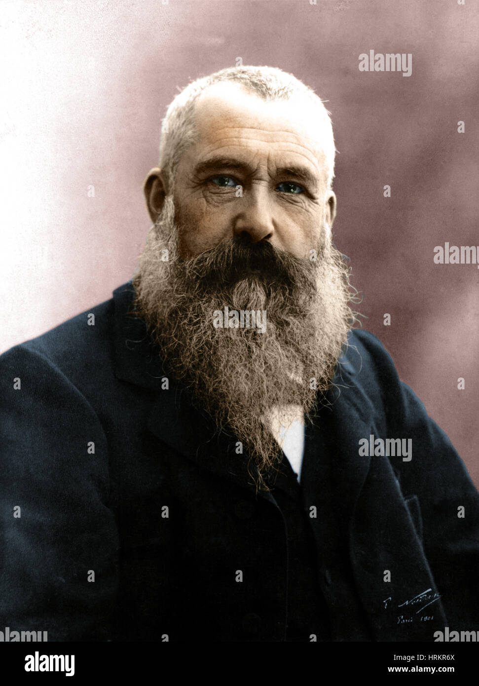 Claude Monet, französischer impressionistischer Maler Stockfoto