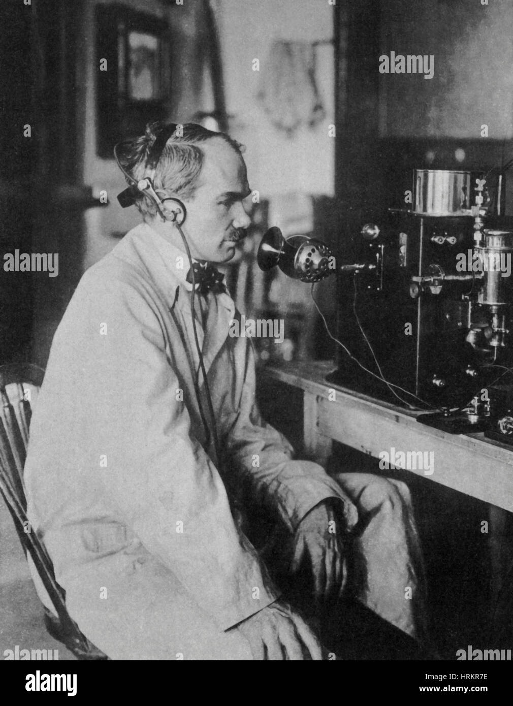 Lee de Forest, US-amerikanischer Erfinder Stockfoto