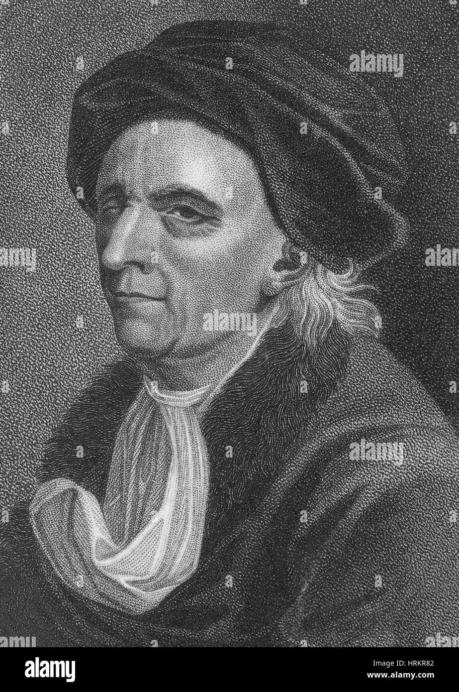 Leonhard Euler, Schweizer Mathematiker Stockfoto