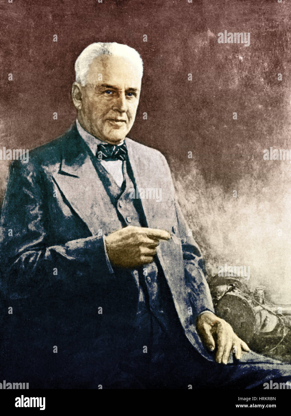 Robert Millikan, US-amerikanischer Physiker Stockfoto