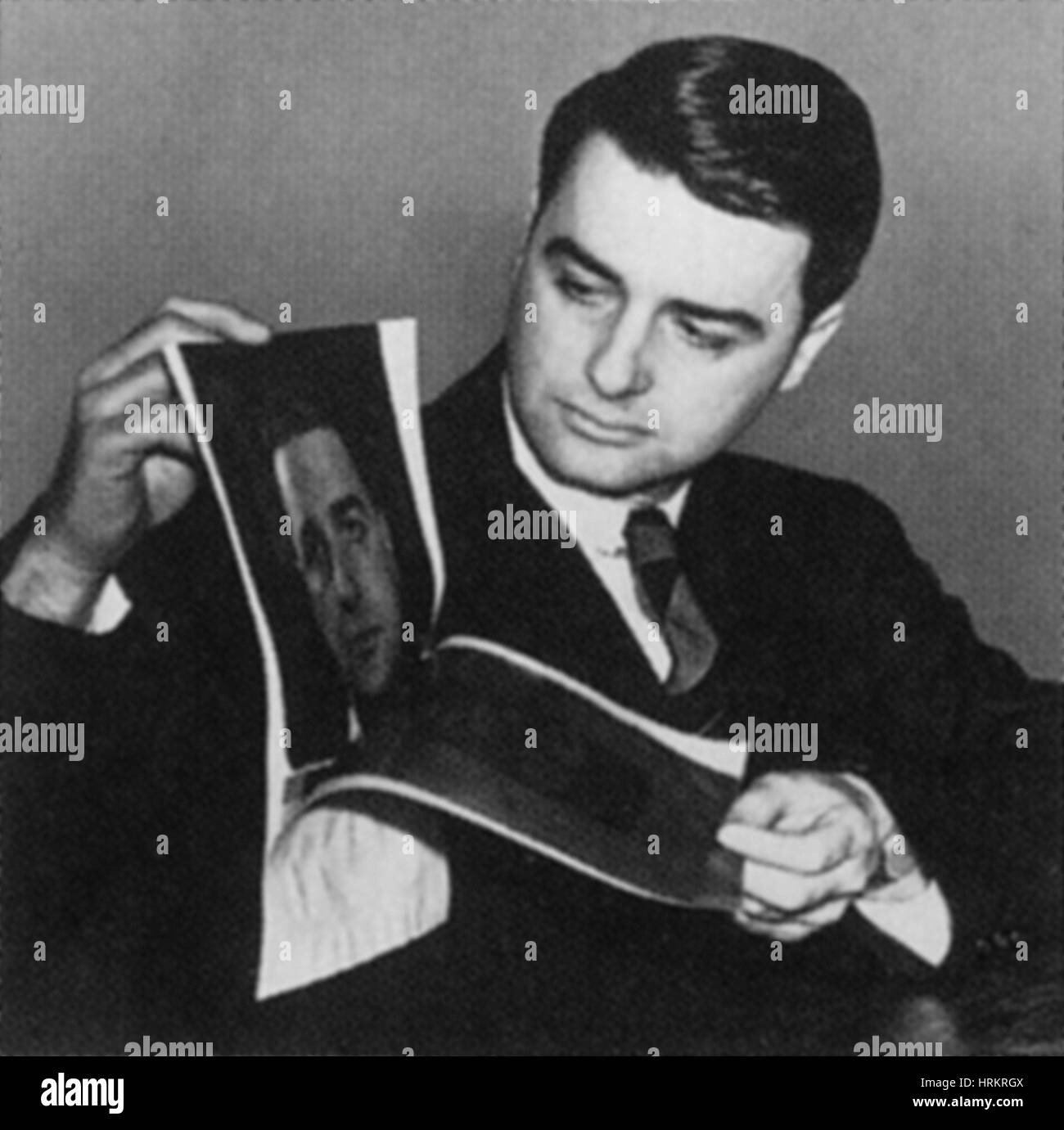 Edwin H. Land, amerikanischer Erfinder Stockfoto