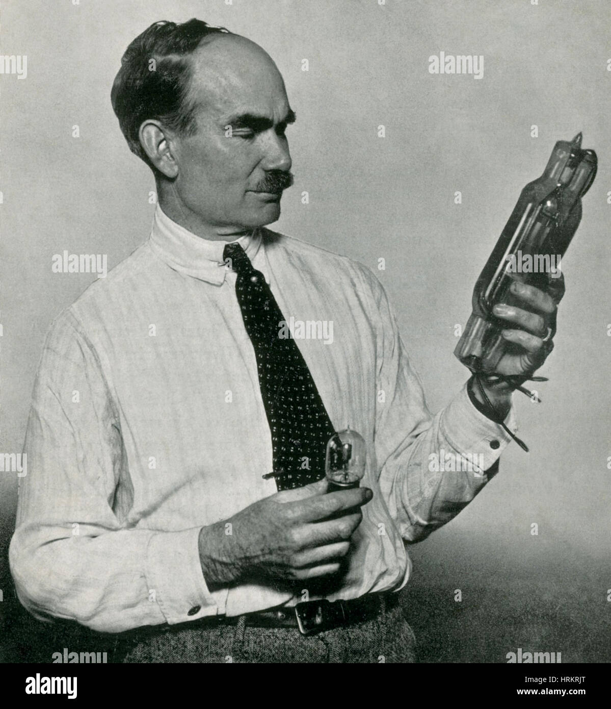 Lee de Forest, US-amerikanischer Erfinder Stockfoto