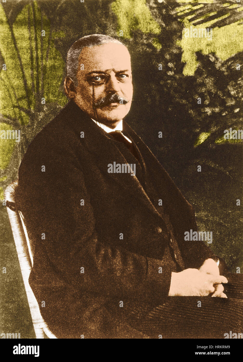 Alois Alzheimer, deutscher Neuropathologist Stockfoto