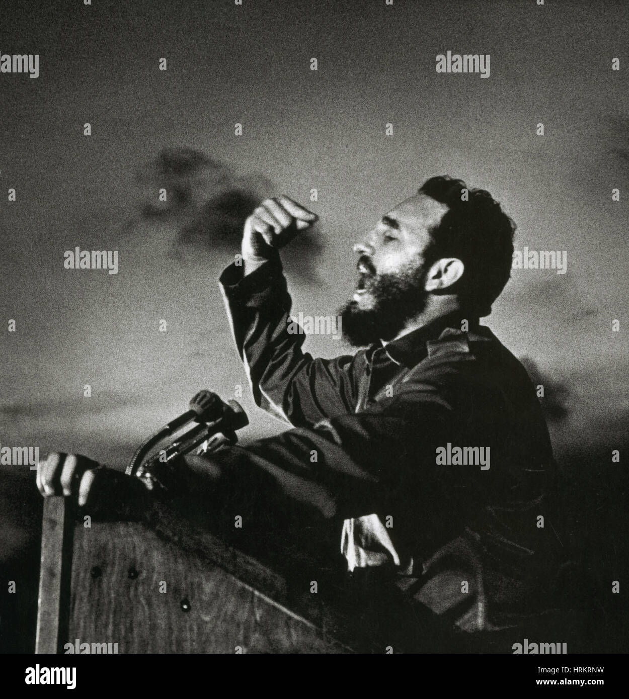 Fidel Castro, kubanischer Revolutionär Stockfoto