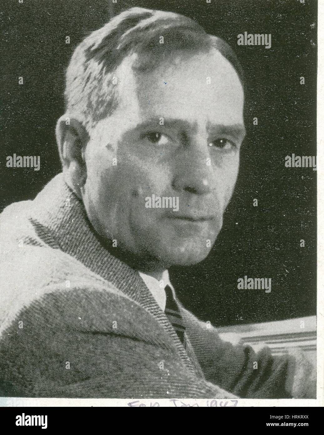Edwin Hubble, US-amerikanischer Astronom Stockfoto