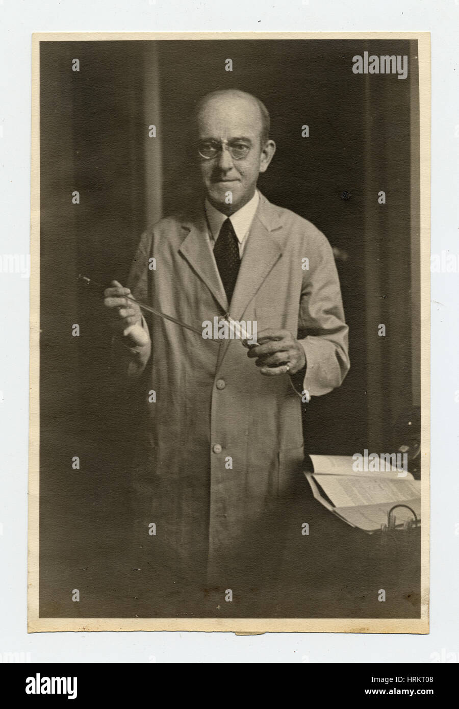 Oswald Avery, kanadischer Mediziner Stockfoto
