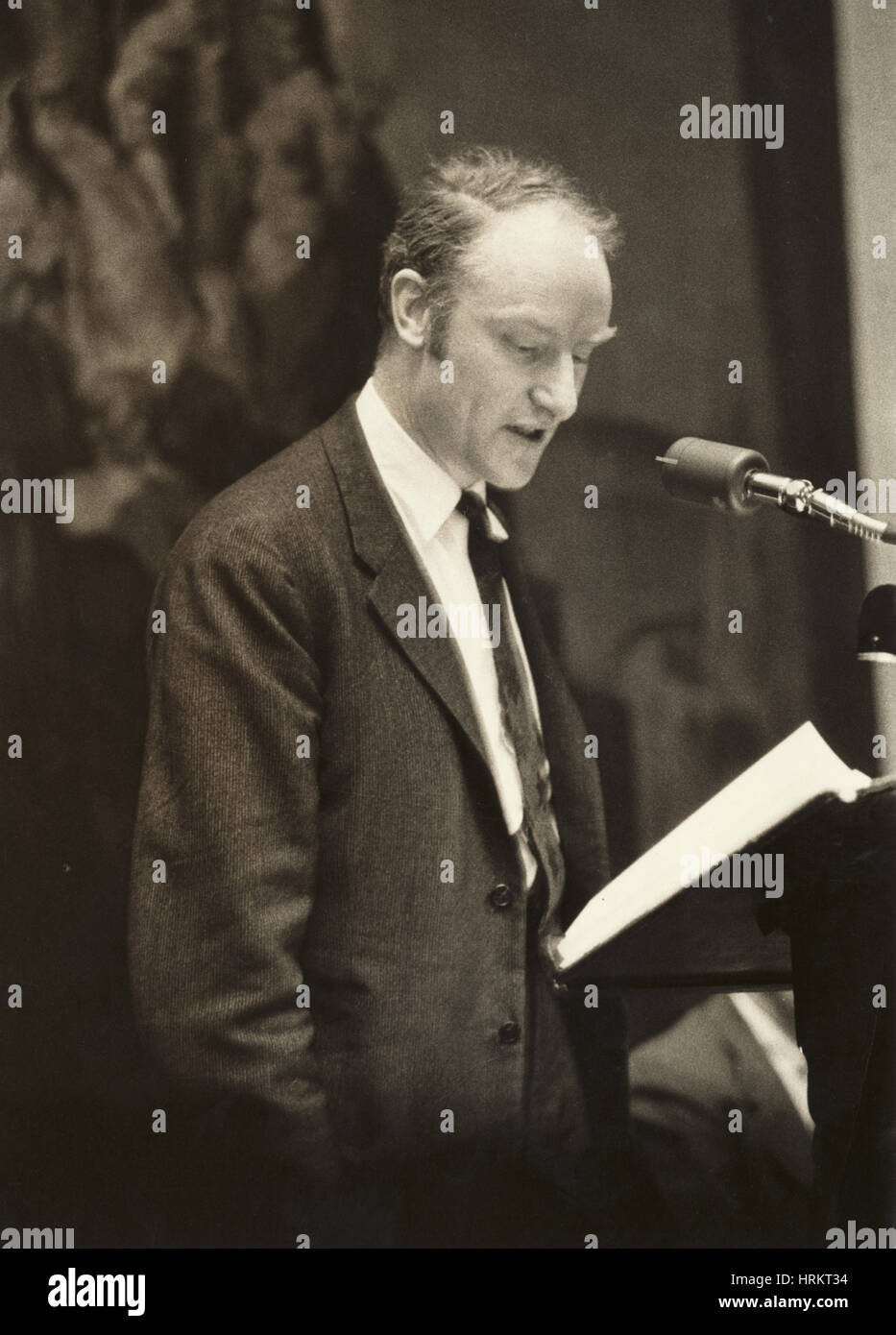 Francis Crick, englischer Molekularbiologe Stockfoto