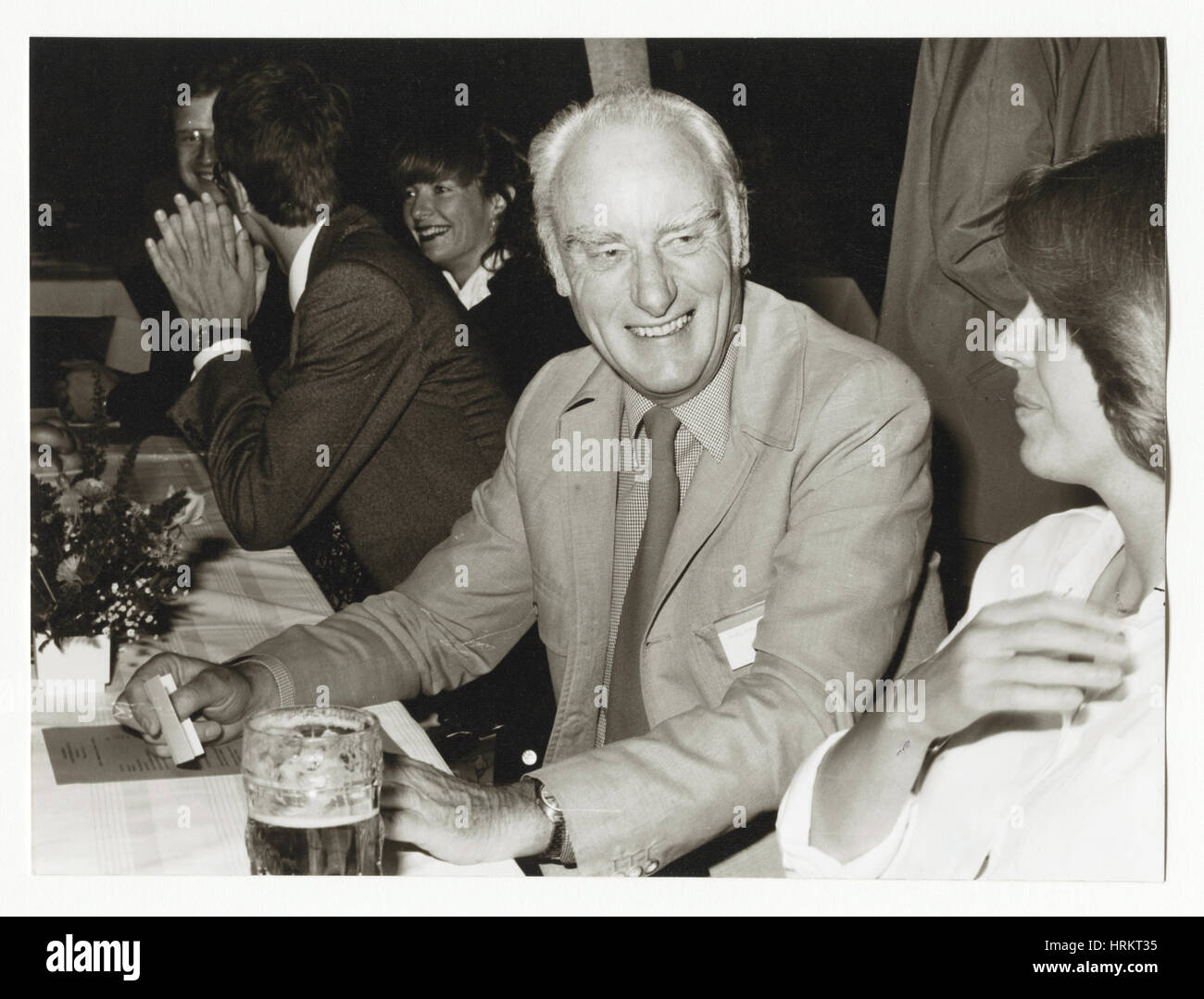 Francis Crick, englischer Molekularbiologe Stockfoto