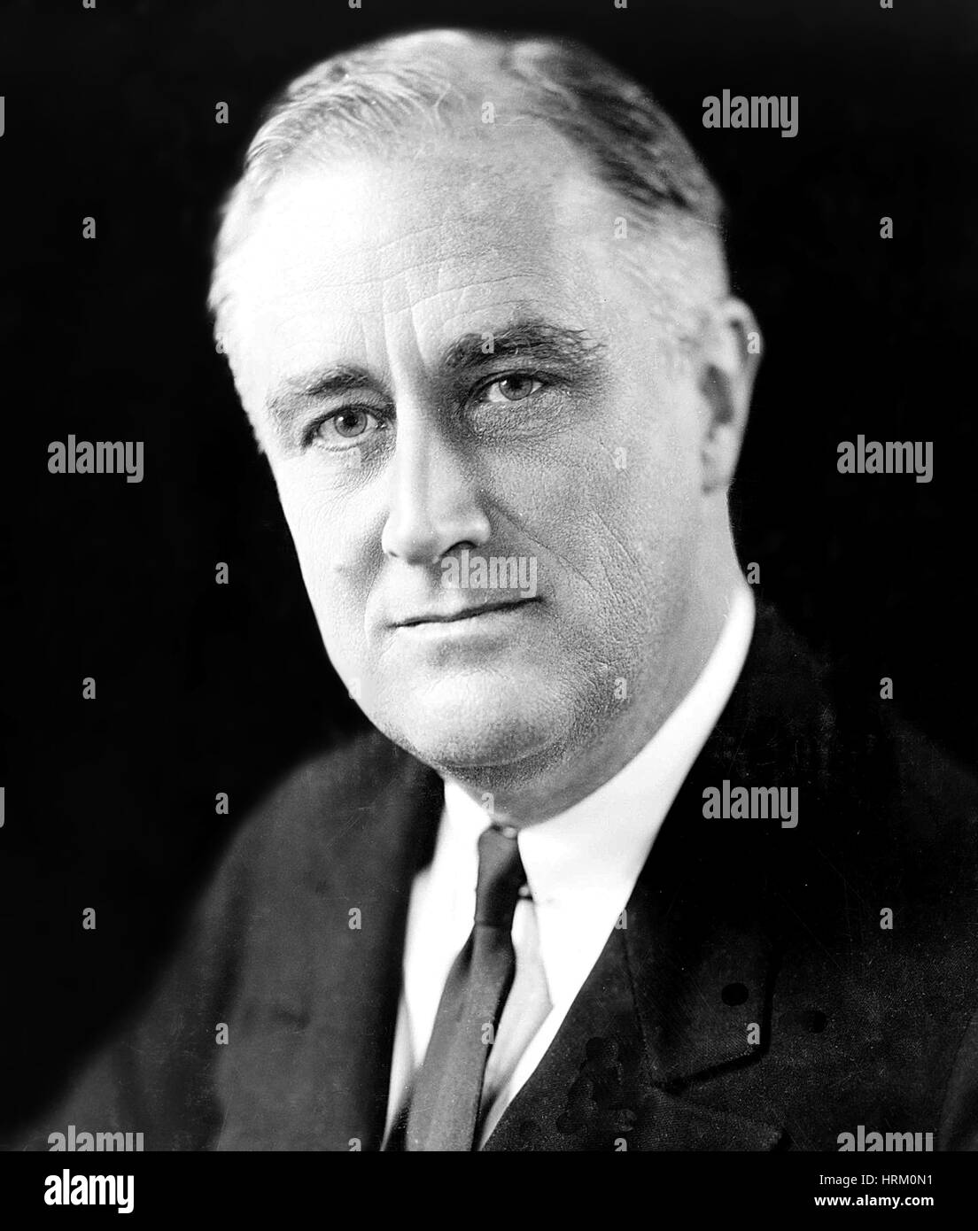 Roosevelt (1882-1945) im Jahre 1933 Stockfoto