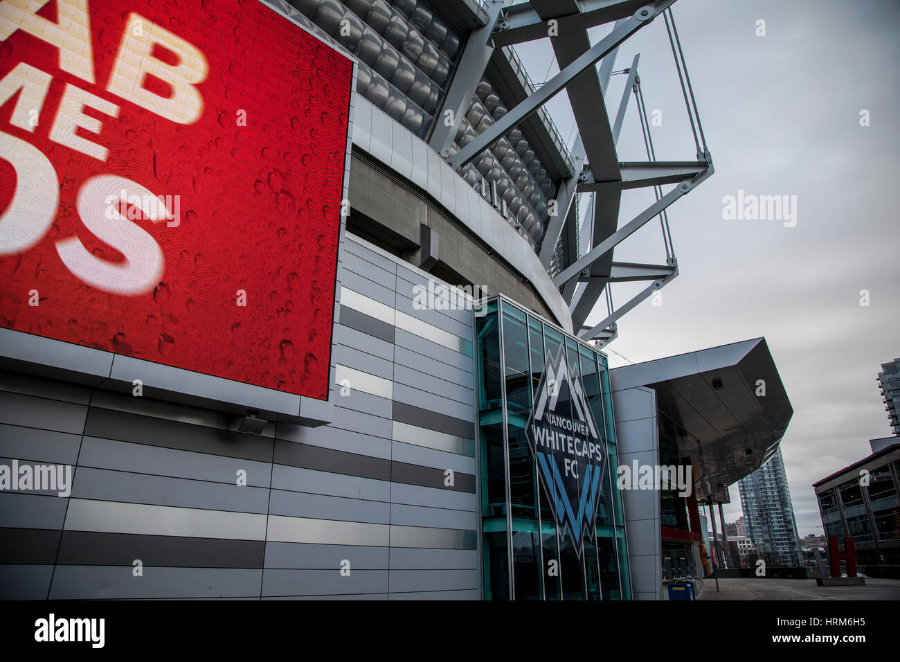 Das BC Place Stadium in der Innenstadt von Vancouver, BC, Kanada Stockfoto