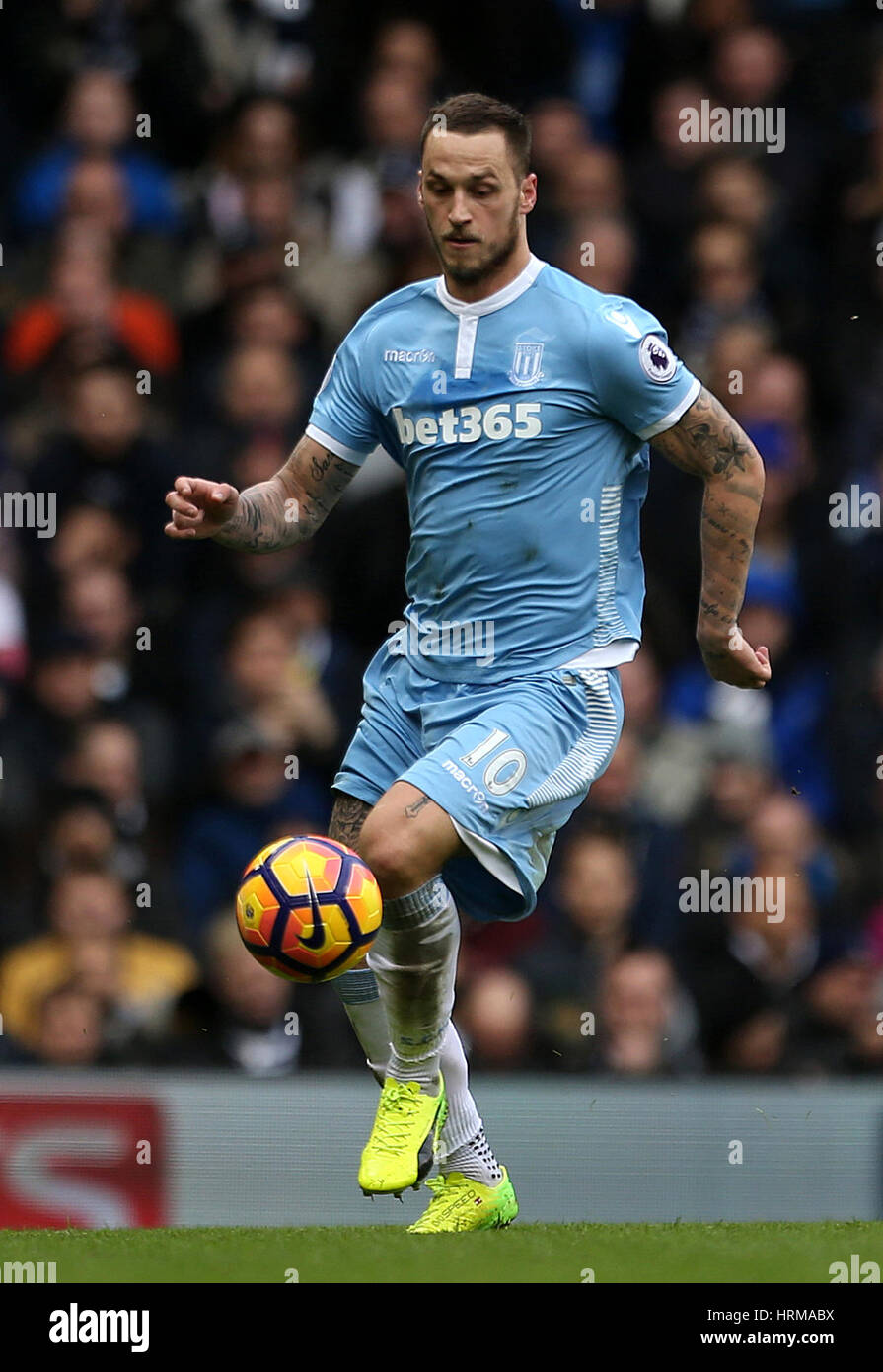 Stoke City Marko Arnautovic Stockfoto