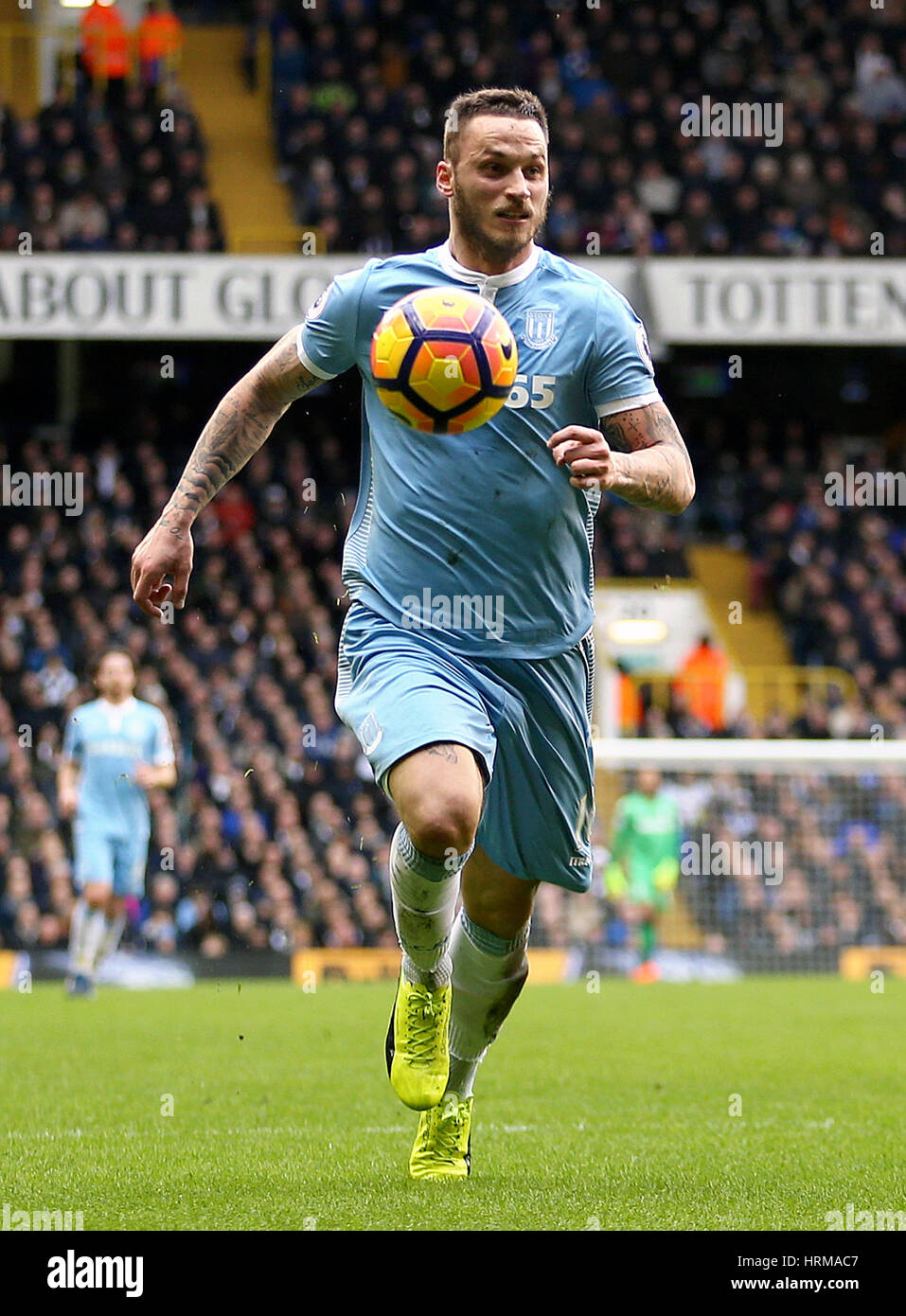 Stoke City Marko Arnautovic Stockfoto