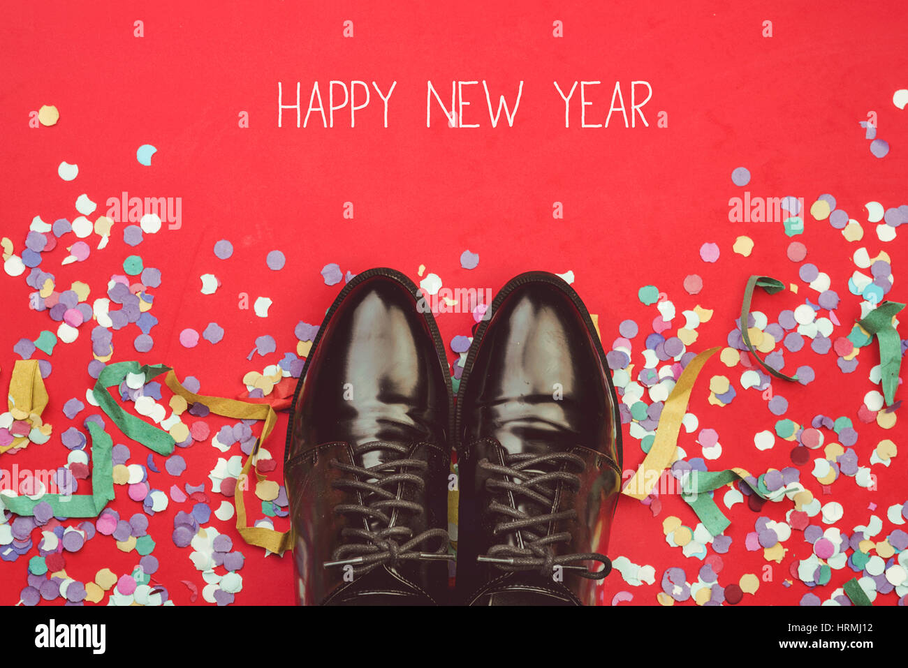 Frohes neues Jahr Stockfoto