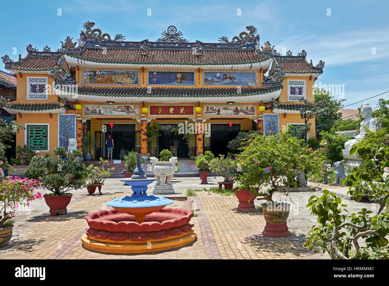 Chua Phap Bao Pagode. Hoi an eine alte Stadt, Provinz Quang Nam, Vietnam. Stockfoto