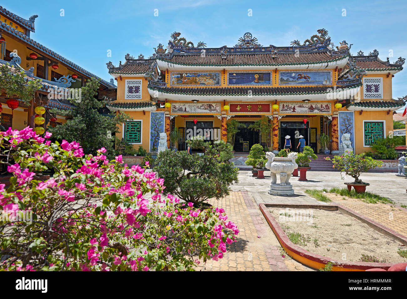 Chua Phap Bao Pagode. Hoi an eine alte Stadt, Provinz Quang Nam, Vietnam. Stockfoto