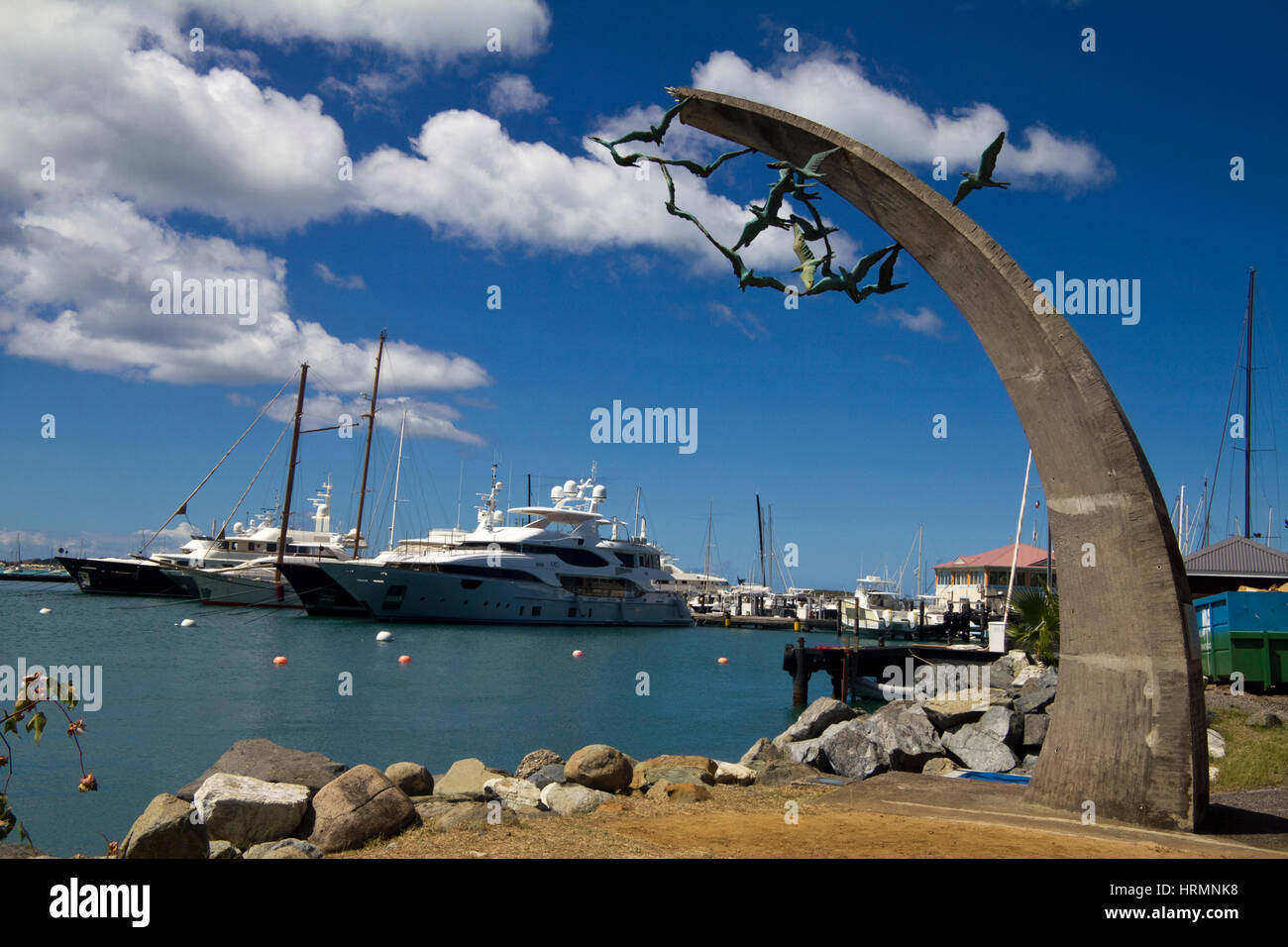 Marigot, St. Maarten, Caribbean Stockfoto