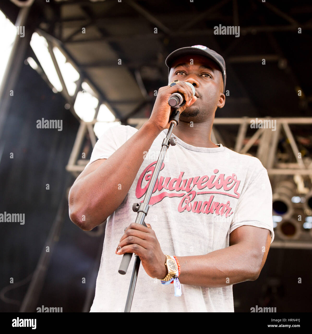 Okeechobee, Florida, USA. 3. März 2017. JACOB Banken auf dem Okeechobee Musikfestival in Okeechobee, Florida Credit: Daniel DeSlover/ZUMA Draht/Alamy Live-Nachrichten Stockfoto