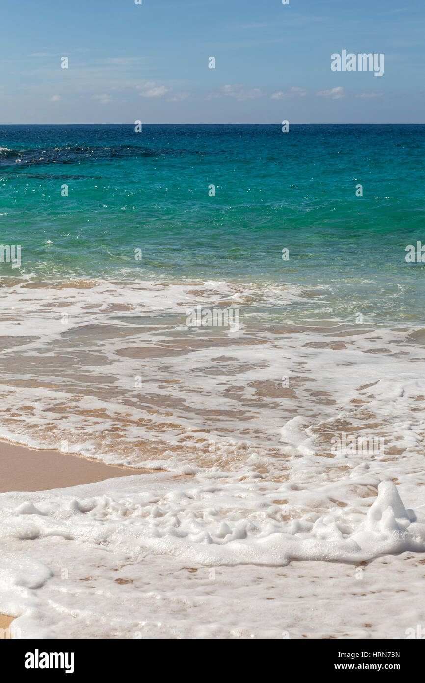 Schöne tropische Paradiesstrand in Isla Graciosa, Kanarische Inseln, Spanien. Stockfoto