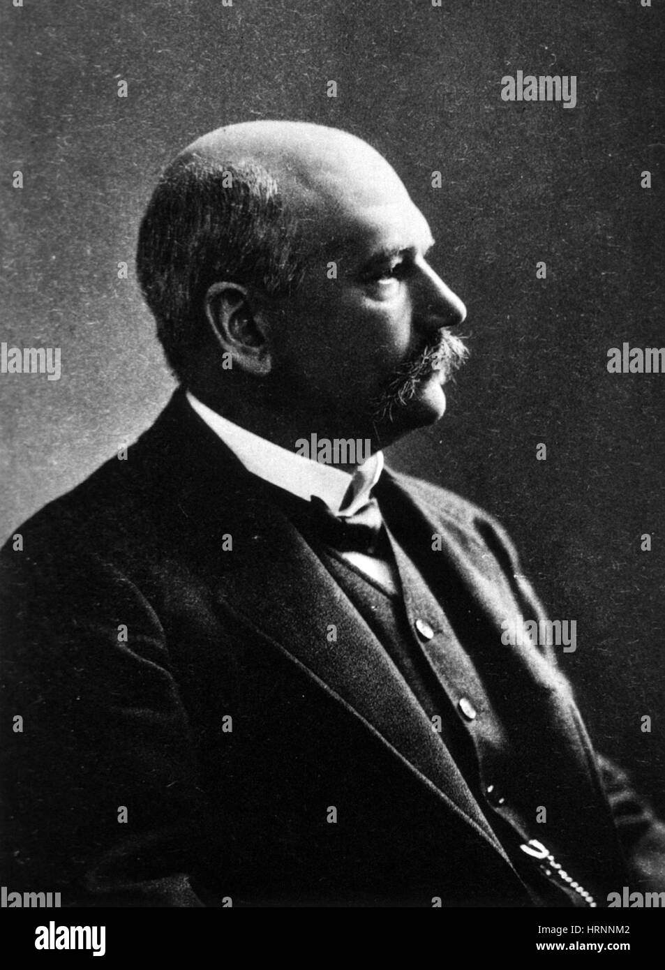 Albrecht Kossel, deutscher Biochemiker und Genetiker Stockfoto