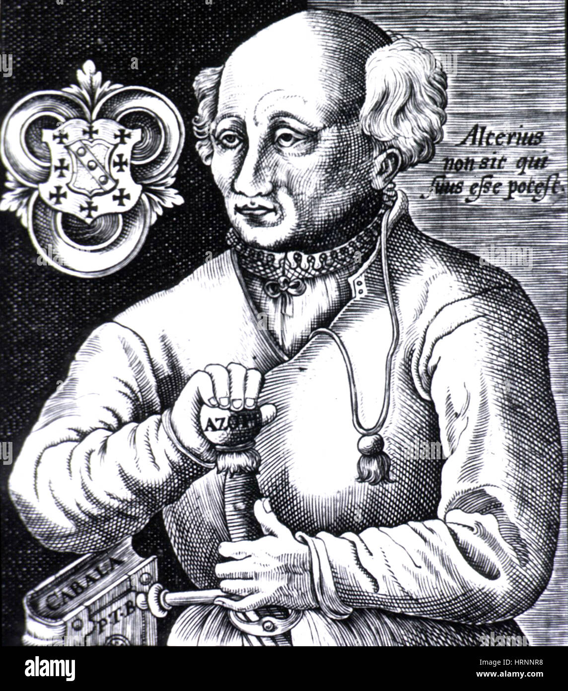 Paracelsus, Schweizer Universalgelehrter Stockfoto