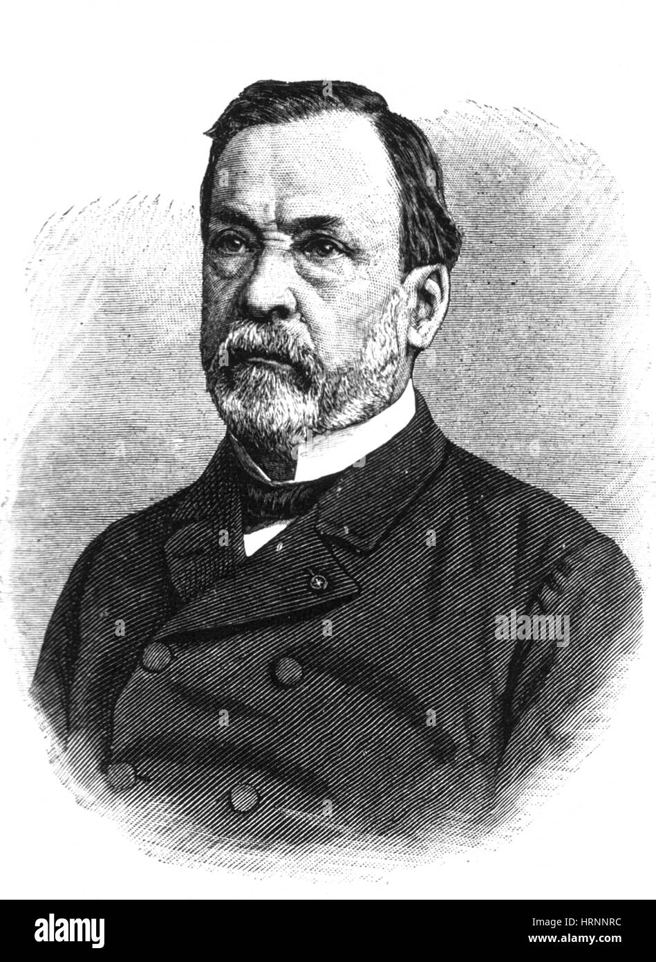 Louis Pasteur, französischer Chemiker und Bakteriologe Stockfoto