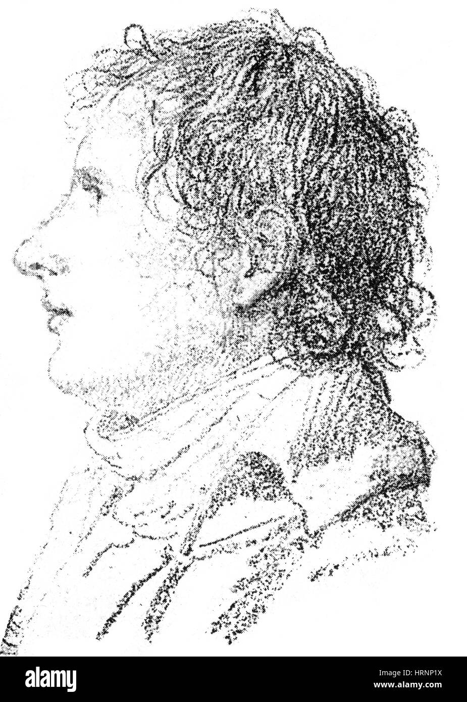 Joseph Fourier, französischer Mathematiker und Physiker Stockfoto