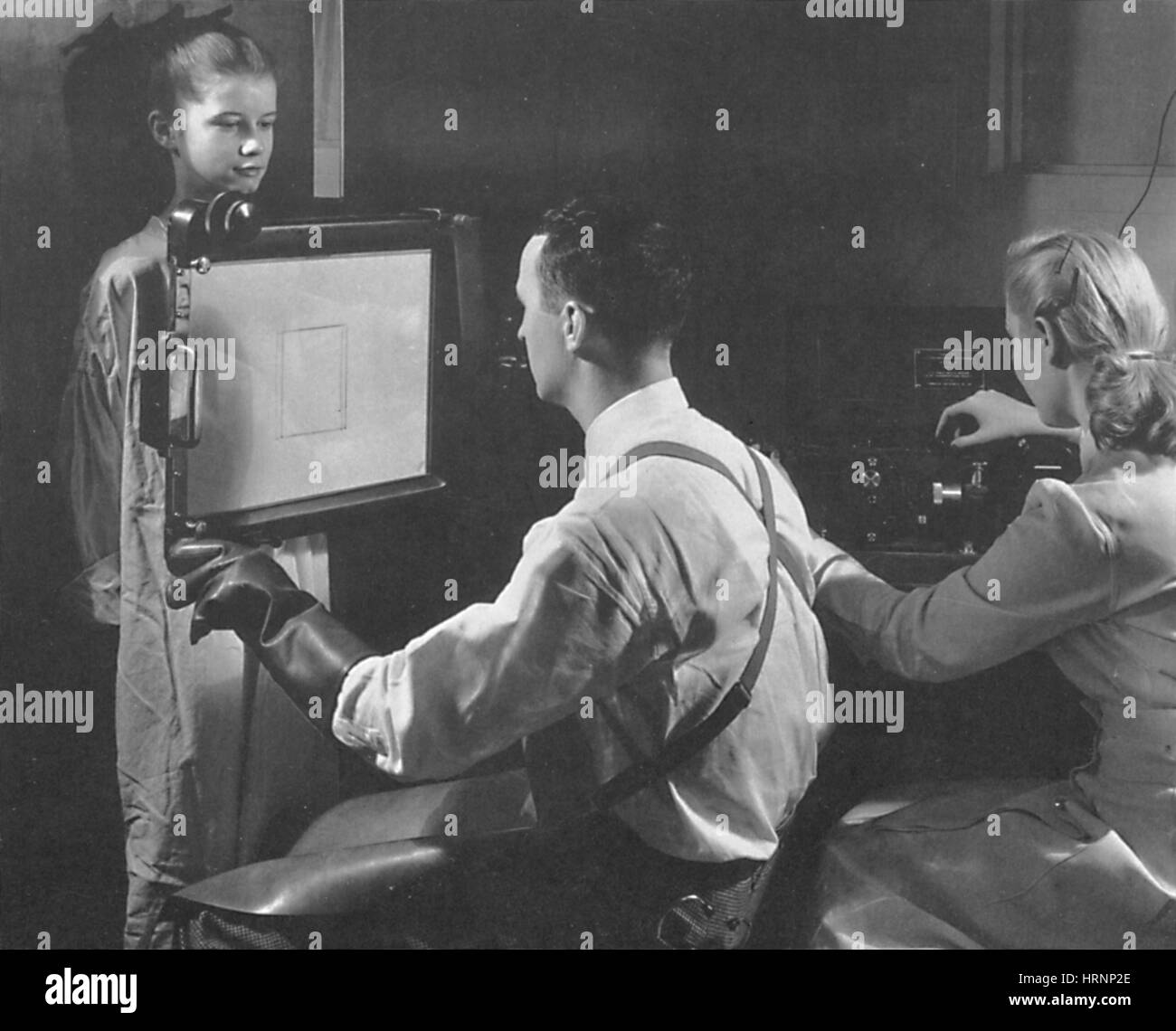 Röntgen-Labor, 1938 Stockfoto