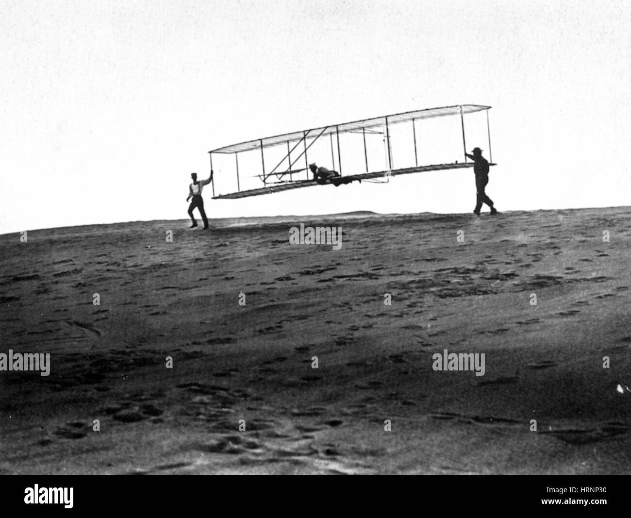 Wright Brüder Glider, 1902 Stockfoto