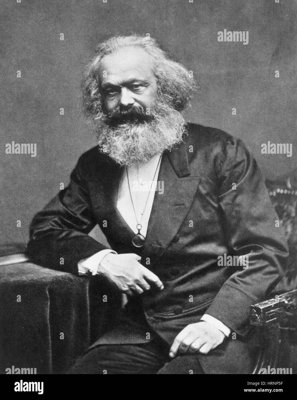 Karl Heinrich Marx, deutscher Universalgelehrter Stockfoto