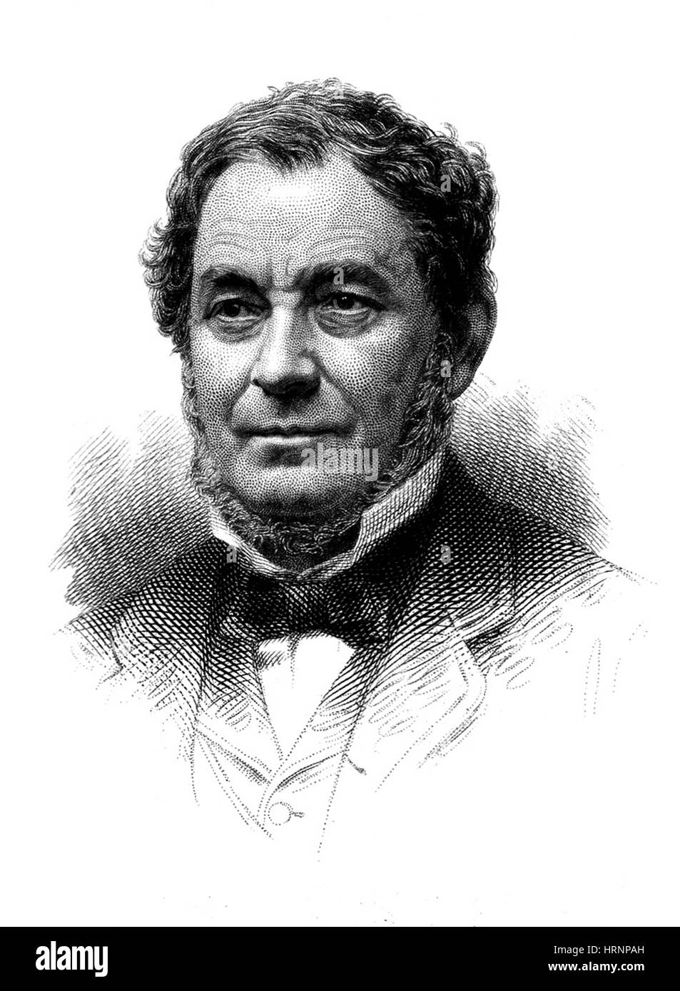 Robert Bunsen, deutscher Chemiker Stockfoto