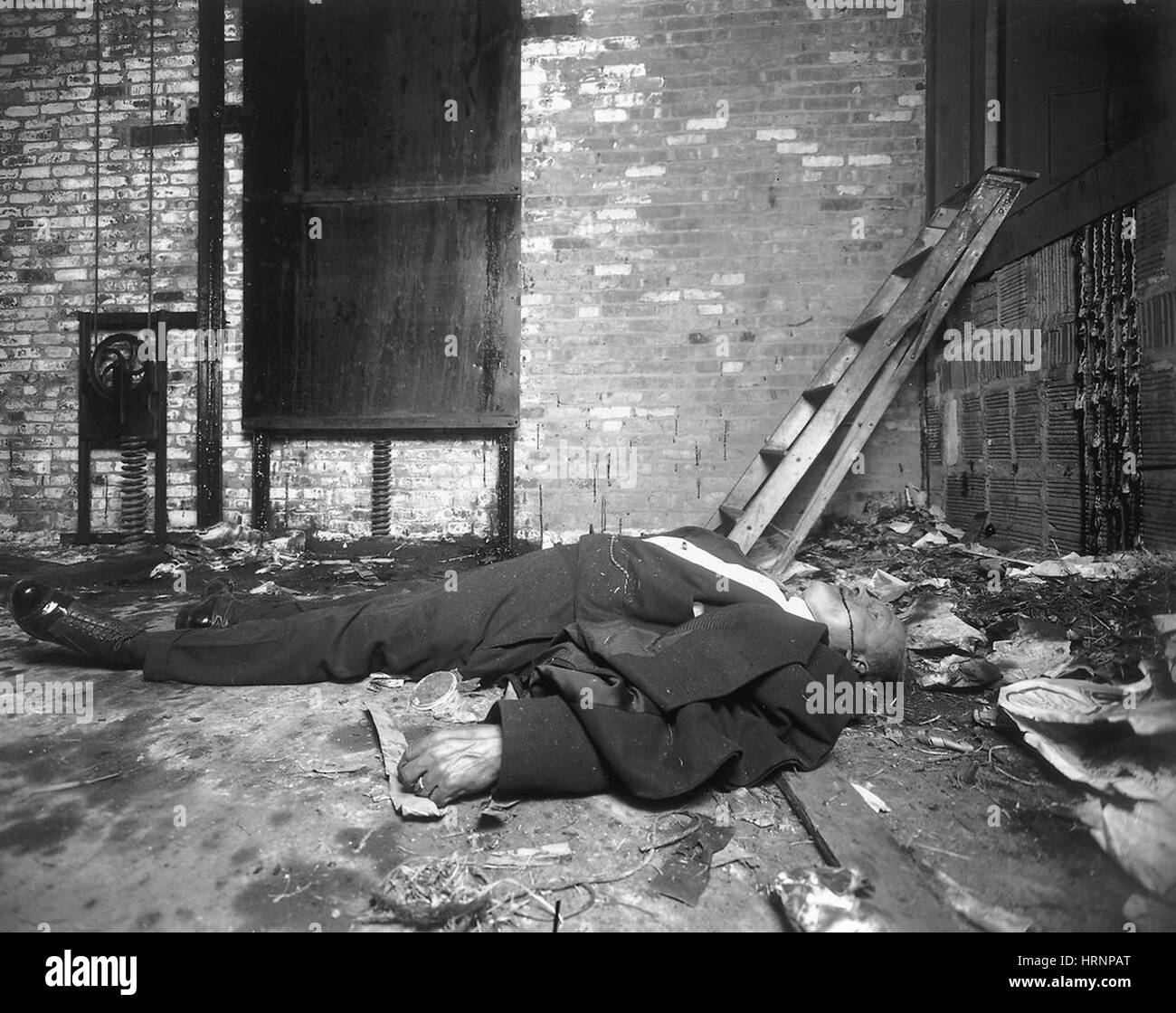 Tatort, NYC, Anfang des 20. Jahrhunderts Stockfoto