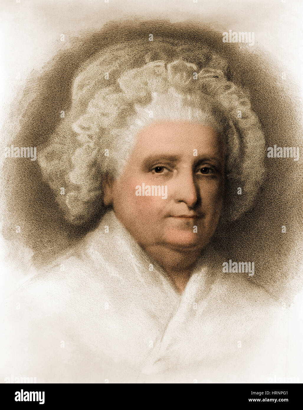 Martha Washington, amerikanischer Patriot Stockfoto