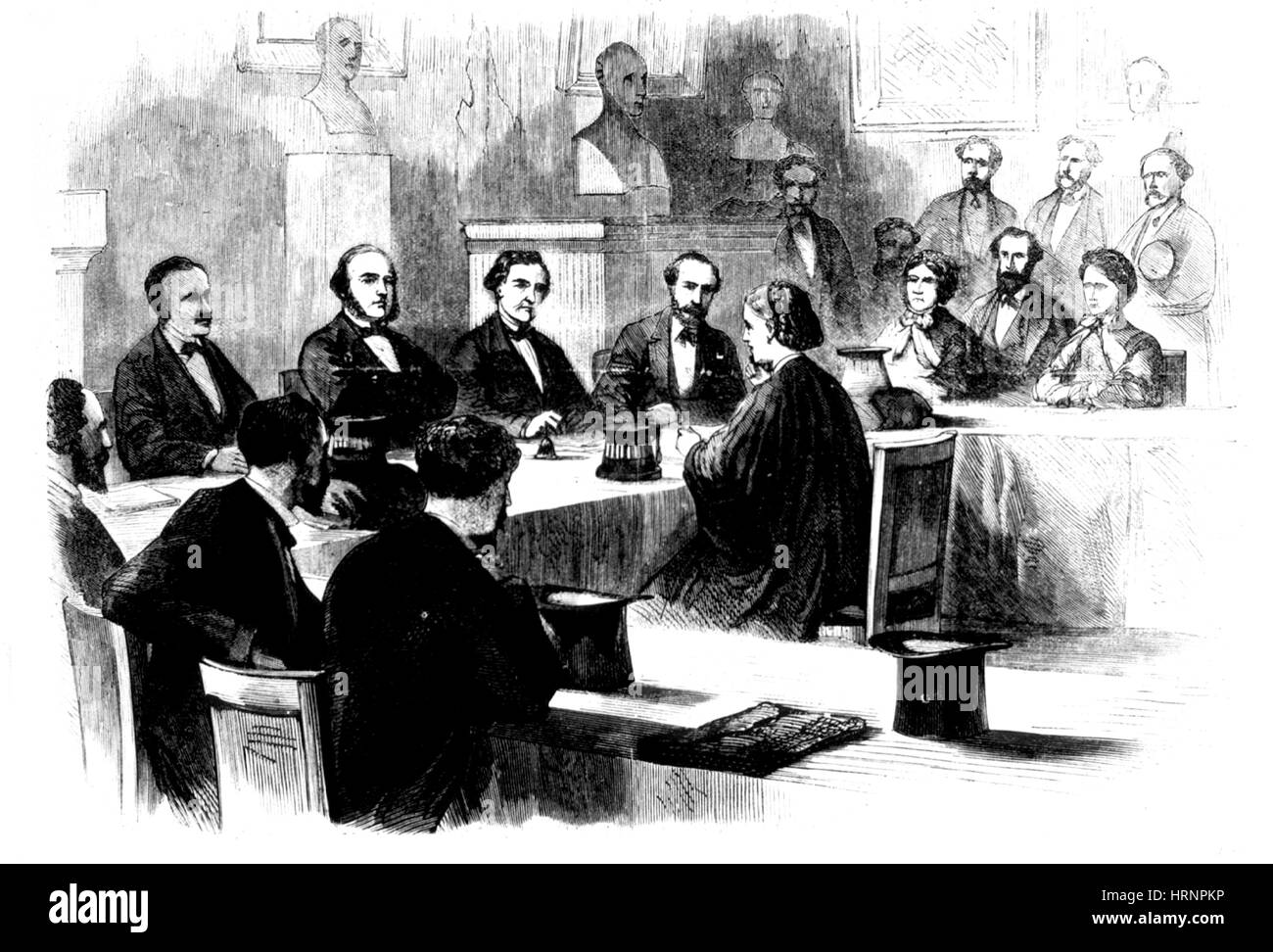 Elizabeth Garrett Anderson, englischer Arzt und Feministin Stockfoto