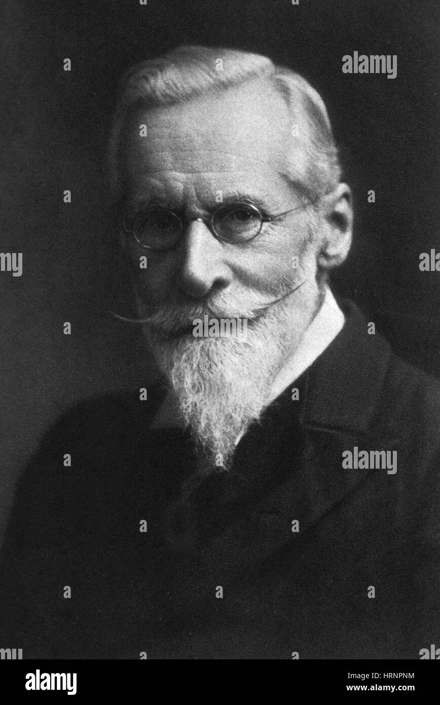 William Crookes, englischer Chemiker und Physiker Stockfoto