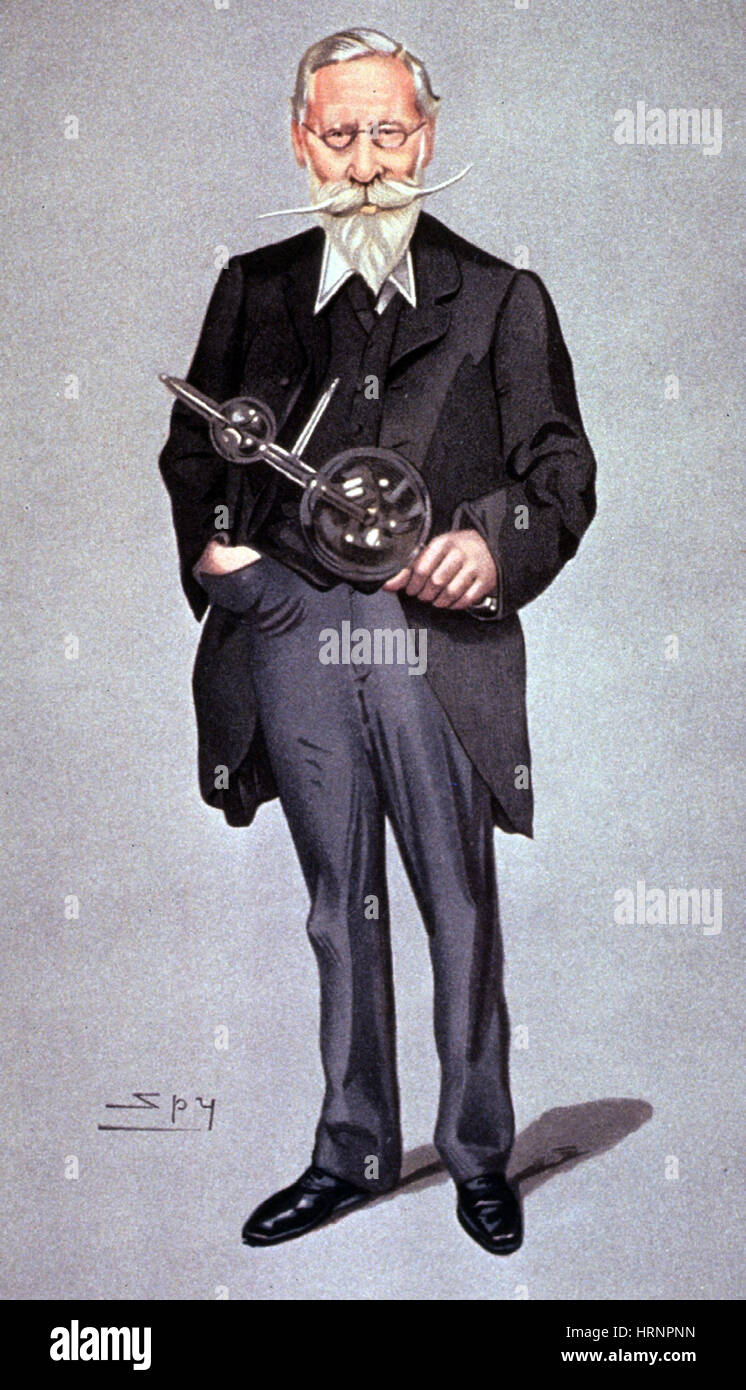 William Crookes, englischer Chemiker und Physiker Stockfoto