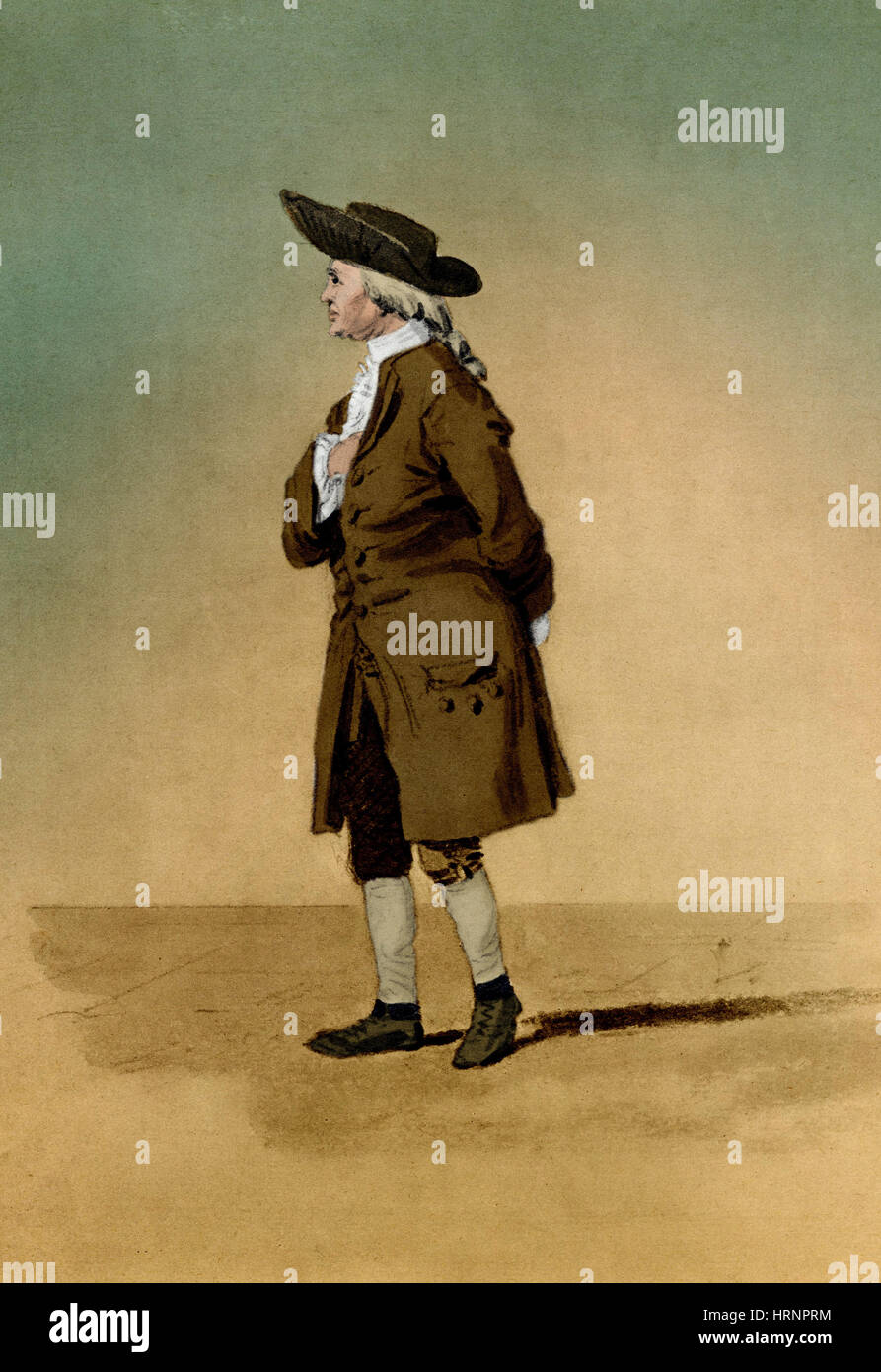 Henry Cavendish, englische Naturphilosoph Stockfoto