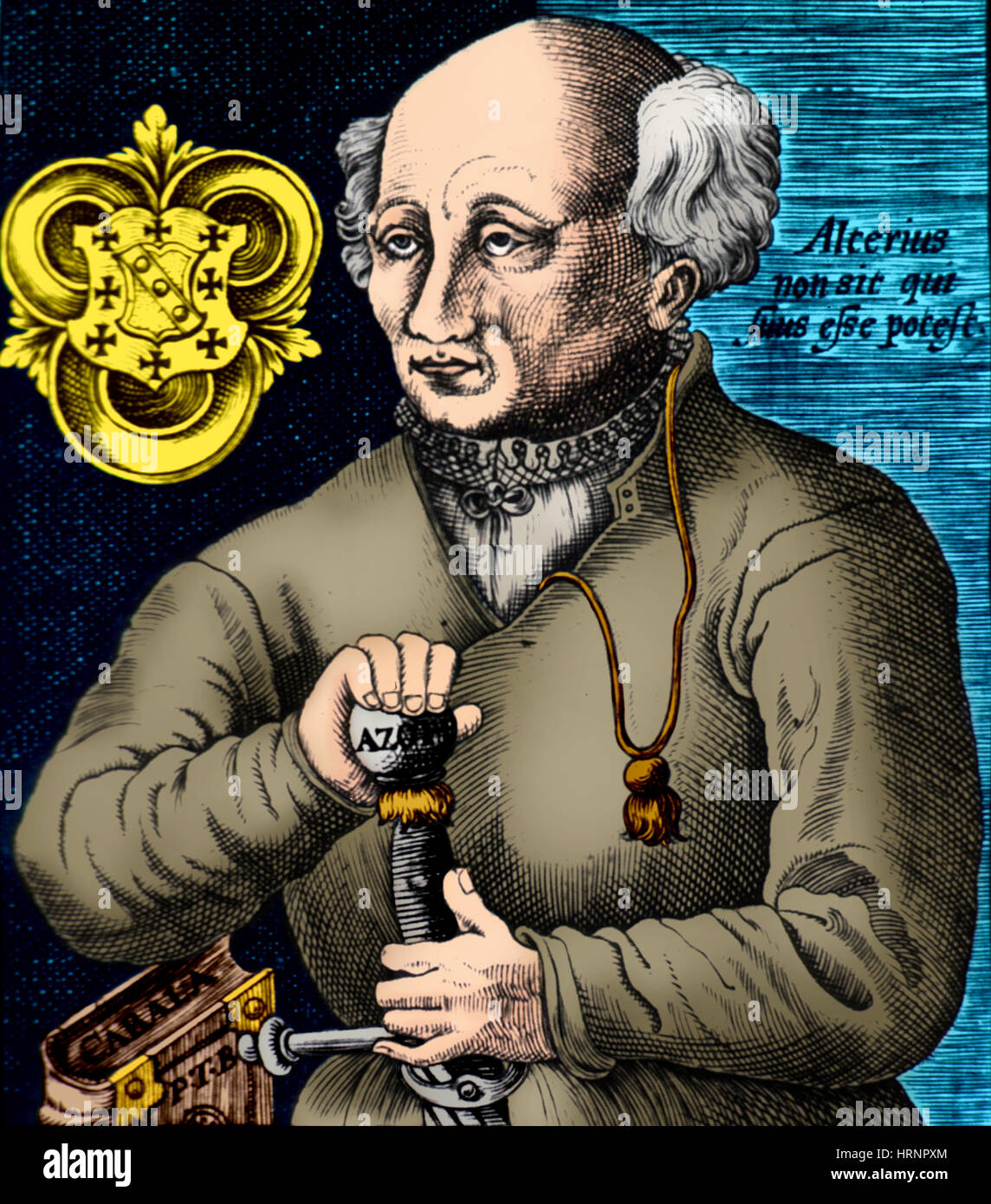 Paracelsus, Schweizer Universalgelehrter Stockfoto